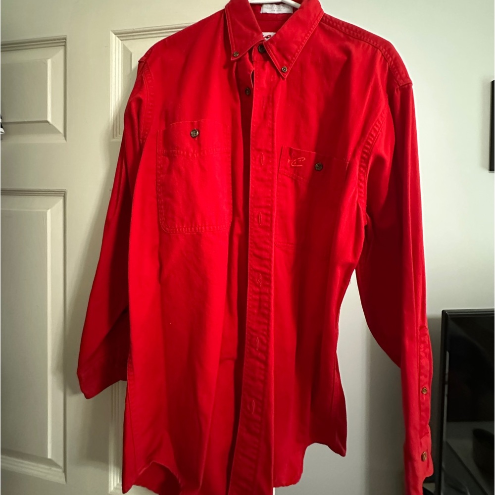 Men’s button down long sleeve shirt